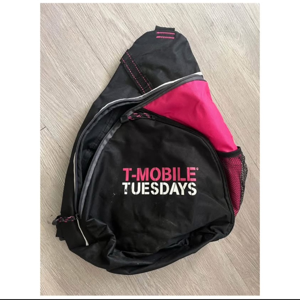 Black and Pink Women's Backpack